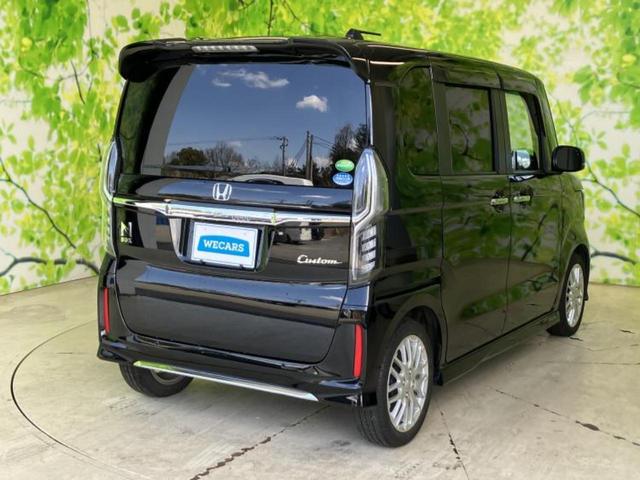 Ｎ－ＢＯＸカスタム Ｌ・ターボ　新品タイヤ／純正　８インチ　ＳＤナビ／ホンダセンシング／両側電動スライドドア／シートヒーター　前席／車線逸脱防止支援システム／シート　ハーフレザー／ヘッドランプ　ＬＥＤ／Ｂｌｕｅｔｏｏｔｈ接続　ターボ（3枚目）