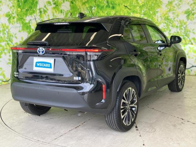 ヤリスクロス ハイブリッドＺ　保証書／ディスプレイオーディオ／衝突安全装置／シートヒーター／パノラミックビューモニター／車線逸脱防止支援システム／シート　ハーフレザー／ドライブレコーダー　社外／ヘッドランプ　ＬＥＤ／ＥＴＣ　禁煙車（3枚目）