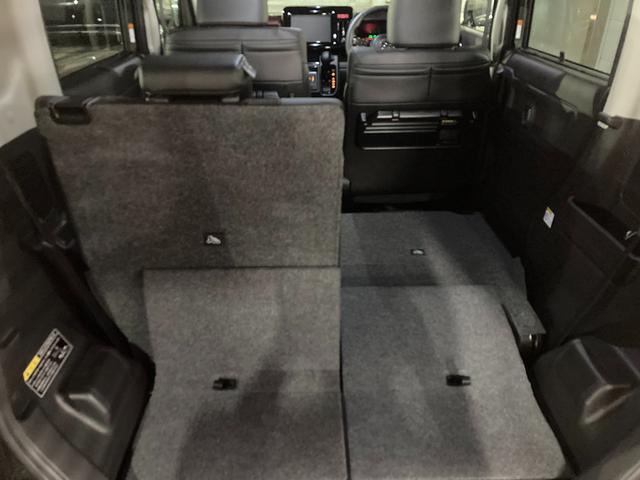 スペーシアカスタム カスタム　ＨＹＢＲＩＤ　ＸＳターボ　両側電動スライドドア　１５インチアルミ　オートライト　プッシュスタート　ステアリングヒーター　シートヒーター　オートエアコン　衝突被害軽減システム　アイドリングストップ　横滑り防止機能　衝突安全ボディ　盗難防止システム（46枚目）