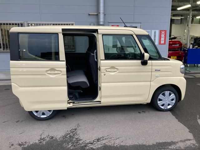 スペーシア HYBRID G ナビ 全方位カメラ オートライト LED フルホイールキャップ オートエアコン プッシュスタート 両側スライドドア 衝突被害軽減システム アイドリングストップ 横滑り防止機能 衝突安全ボディ 盗難防止システム(12枚目)