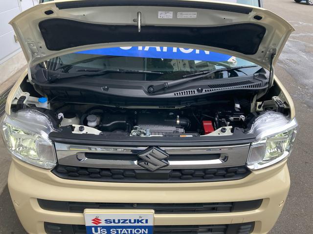 スペーシア HYBRID G ナビ 全方位カメラ オートライト LED フルホイールキャップ オートエアコン プッシュスタート 両側スライドドア 衝突被害軽減システム アイドリングストップ 横滑り防止機能 衝突安全ボディ 盗難防止システム(20枚目)