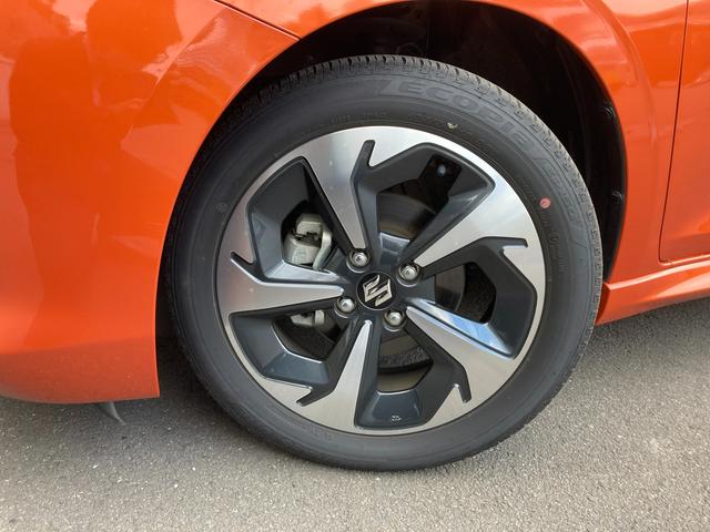 スイフト ＨＹＢＲＩＤ　ＭＺ　衝突被害軽減システム　オートライト　１６インチアルミ　プッシュスタート　パドルシフト　シートヒーター　オートエアコン　アイドリングストップ　ＵＳＢソケット　横滑り防止機能　衝突安全ボディ　盗難防止システム　取扱説明書　メンテナンスノート（22枚目）