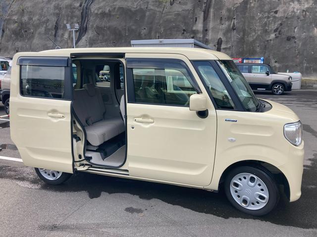 スペーシア HYBRID X 2型 両側電動スライドドア CDステレオ フルホイールキャップ オートライト プッシュスタート シートヒーター オートエアコン 衝突被害軽減システム アイドリングストップ USBソケット 横滑り防止機能 衝突安全ボディ 盗難防止システム(10枚目)