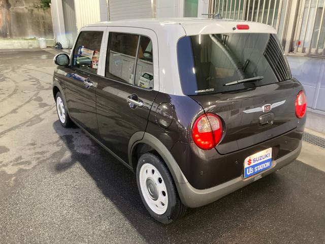 アルトラパンＬＣ ＬＣ　Ｘ　５型　ディスプレイオーディオ　バックカメラ　ＵＳＢ　１４インチアルミホイール　オートライト　プッシュスタート　シートヒーター　オートエアコン　衝突被害軽減システム　アイドリングストップ　横滑り防止機能　衝突安全ボディ　盗難防止システム　取扱説明書（7枚目）