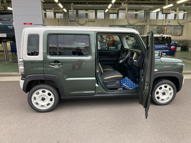 ハスラー ＨＹＢＲＩＤ　Ｇ　３型　衝突被害軽減システム　オートライト　１５インチスチールホイール　ＬＥＤライト　プッシュスタート　シートヒーター　オートエアコン　アイドリングストップ　横滑り防止機能　衝突安全ボディ　盗難防止システム　取扱説明書　メンテナンスノート（10枚目）