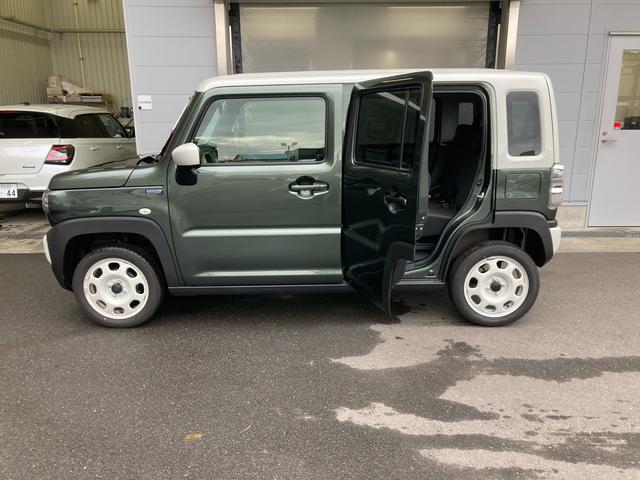 ハスラー ＨＹＢＲＩＤ　Ｇ　３型　衝突被害軽減システム　オートライト　１５インチスチールホイール　ＬＥＤライト　プッシュスタート　シートヒーター　オートエアコン　アイドリングストップ　横滑り防止機能　衝突安全ボディ　盗難防止システム　取扱説明書　メンテナンスノート（13枚目）