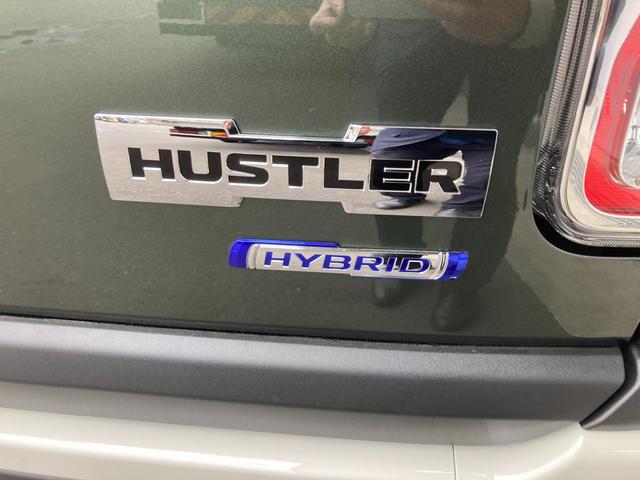 ハスラー ＨＹＢＲＩＤ　Ｇ　３型　衝突被害軽減システム　オートライト　１５インチスチールホイール　ＬＥＤライト　プッシュスタート　シートヒーター　オートエアコン　アイドリングストップ　横滑り防止機能　衝突安全ボディ　盗難防止システム　取扱説明書　メンテナンスノート（20枚目）