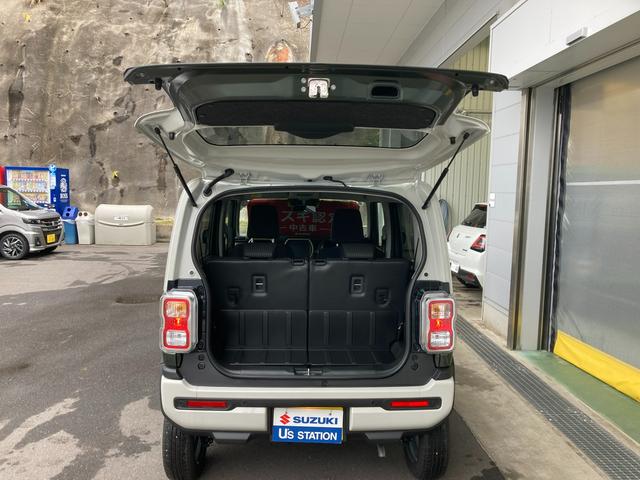 ハスラー ＨＹＢＲＩＤ　Ｇ　３型　衝突被害軽減システム　オートライト　１５インチスチールホイール　ＬＥＤライト　プッシュスタート　シートヒーター　オートエアコン　アイドリングストップ　横滑り防止機能　衝突安全ボディ　盗難防止システム　取扱説明書　メンテナンスノート（42枚目）