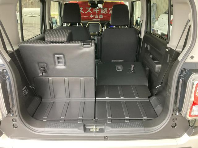 ハスラー ＨＹＢＲＩＤ　Ｇ　３型　衝突被害軽減システム　オートライト　１５インチスチールホイール　ＬＥＤライト　プッシュスタート　シートヒーター　オートエアコン　アイドリングストップ　横滑り防止機能　衝突安全ボディ　盗難防止システム　取扱説明書　メンテナンスノート（45枚目）