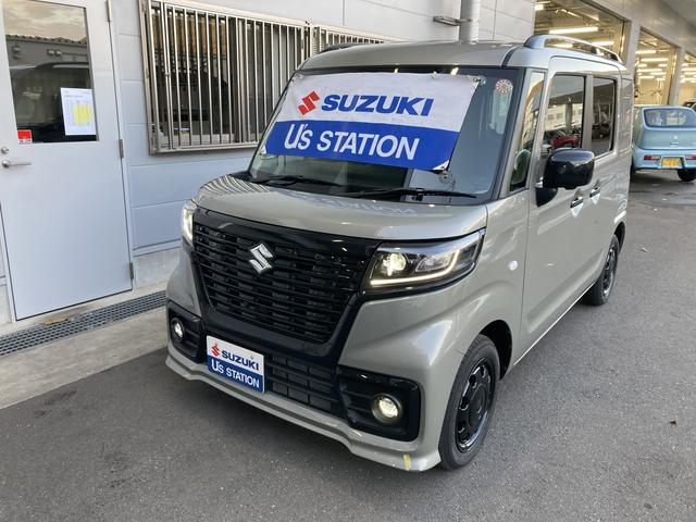 スペーシアベース ＸＦ　２型　片側電動スライドドア　オートライト　ＵＳＢ　１４インチアルミホイール　プッシュスタート　全方位カメラ　シートヒーター　オートエアコン　衝突被害軽減システム　アイドリングストップ　横滑り防止機能　衝突安全ボディ　盗難防止システム（2枚目）