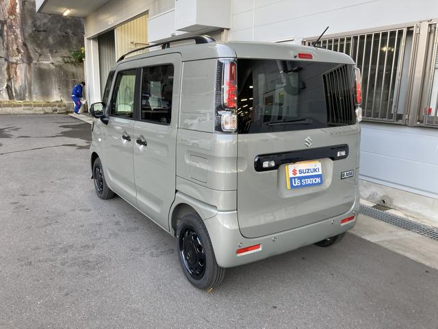 スペーシアベース ＸＦ　２型　片側電動スライドドア　オートライト　ＵＳＢ　１４インチアルミホイール　プッシュスタート　全方位カメラ　シートヒーター　オートエアコン　衝突被害軽減システム　アイドリングストップ　横滑り防止機能　衝突安全ボディ　盗難防止システム（7枚目）