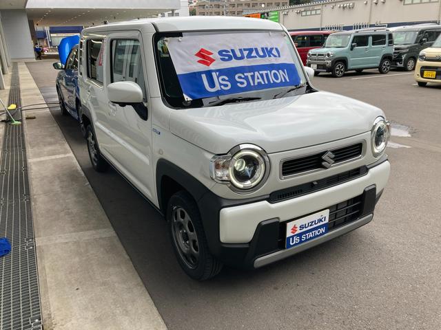 ハスラー HYBRID G 3型 ナビ 全方位カメラ シートヒーター 15インチスチールホイール オートライト プッシュスタート オートエアコン 衝突被害軽減システム アイドリングストップ 横滑り防止機能 衝突安全ボディ 盗難防止システム 取扱説明書 メンテナンスノート(4枚目)