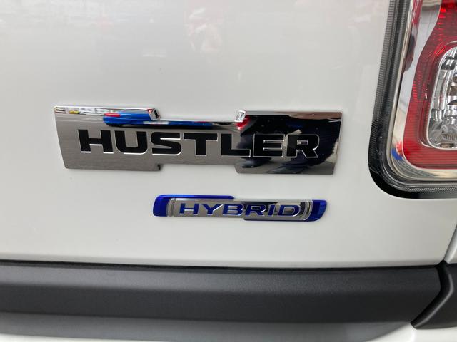 ハスラー HYBRID G 3型 ナビ 全方位カメラ シートヒーター 15インチスチールホイール オートライト プッシュスタート オートエアコン 衝突被害軽減システム アイドリングストップ 横滑り防止機能 衝突安全ボディ 盗難防止システム 取扱説明書 メンテナンスノート(18枚目)