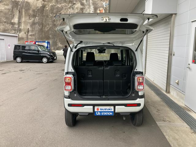 ハスラー HYBRID G 3型 ナビ 全方位カメラ シートヒーター 15インチスチールホイール オートライト プッシュスタート オートエアコン 衝突被害軽減システム アイドリングストップ 横滑り防止機能 衝突安全ボディ 盗難防止システム 取扱説明書 メンテナンスノート(45枚目)