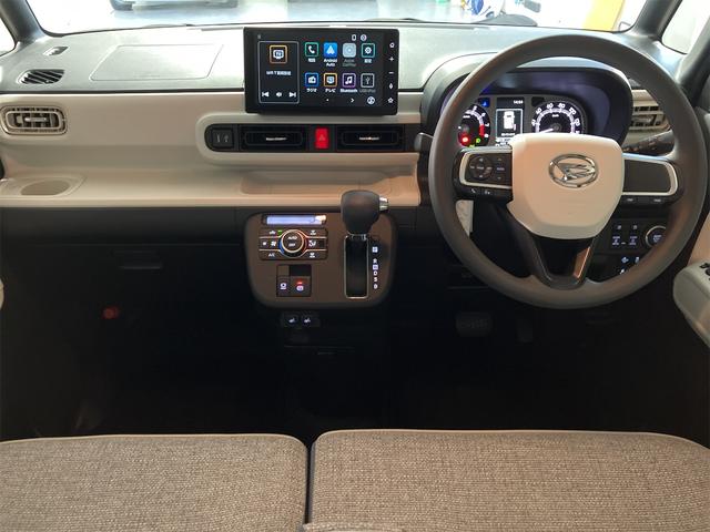 ムーヴキャンバス ストライプスＧ　ドライブレコーダー　ＥＴＣ　バックカメラ　両側電動スライドドア　ＴＶ　クリアランスソナー　衝突被害軽減システム　オートライト　スマートキー　アイドリングストップ　シートヒーター　ベンチシート　ＣＶＴ（2枚目）