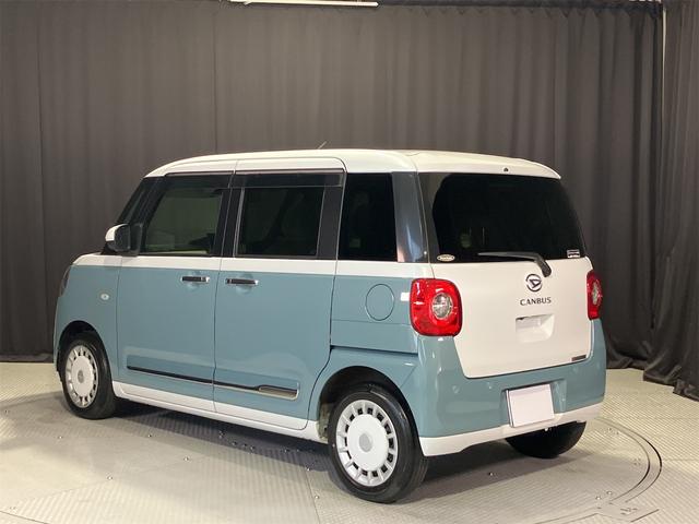 ムーヴキャンバス ストライプスＧ　ドライブレコーダー　ＥＴＣ　バックカメラ　両側電動スライドドア　ＴＶ　クリアランスソナー　衝突被害軽減システム　オートライト　スマートキー　アイドリングストップ　シートヒーター　ベンチシート　ＣＶＴ（18枚目）