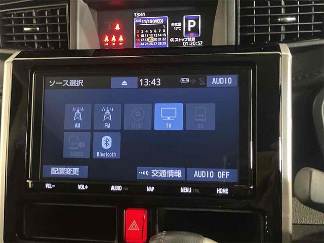 ルーミー カスタムＧ　ドライブレコーダー　ＥＴＣ　ナビ　ＴＶ　両側電動スライドドア　クリアランスソナー　オートクルーズコントロール　衝突被害軽減システム　アルミホイール　オートマチックハイビーム　オートライト（5枚目）