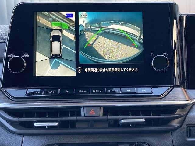 オーラ １．２　Ｇ　レザーエディション　寒冷地仕様・日産コネクトナビ・アラウンド　ワンオーナ　追突防止　レーダークルーズ　車線逸脱警報装置　寒冷地仕様　ＬＥＤ　盗難防止　記録簿　バックモニター　ＥＴＣ　インテリジェントキー　メモリーナビゲーション　ＡＷ　キーレスエントリー　ＡＢＳ（6枚目）