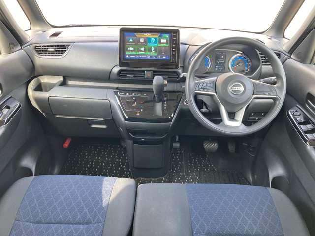 ルークス ６６０　ハイウェイスターＸ　ディスプレイオーディオ・前後ドラレコ・ＥＴ　アイスト　衝突被害軽減ブレ－キ　マルチビューカメラ　車線逸脱警報装置　ＥＴＣ　ＬＥＤ　スマートキー　パワーウィンドウ　ワンオーナー　カーテンエアバック　ドライブレコーダー　バックカメラ　記録簿　ＡＢＳ（3枚目）