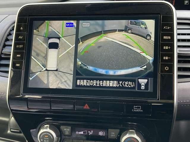 セレナ ２．０　ハイウェイスター　Ｖ　大画面ナビ・後席モニター・前後ドラレコ・　サイドエアバッグ　アラウンドビュ－　１オナ　アルミ　衝突被害軽減　ＬＤＰ　エアバッグ　両側オートスライドドア　ＬＥＤライト　インテリジェントキー　点検記録簿　サイドカメラ　メモリーナビ　ナビＴＶ（6枚目）