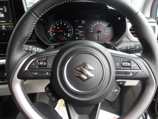 スイフト スズキセーフティサポート装着車　ナビゲーション装着車　スズキセーフティサポート装着車　ナビゲーション装着車　ＣＶＴ車　普通車　電動パーキング　スズキ　スイフト　ＨＹＢＲＩＤ　ＭＺ（3枚目）