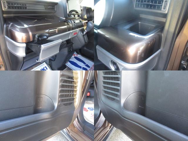 ドリンクホルダーも運転の妨げにならない用に位置を工夫しています☆