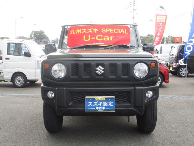 ジムニー ＸＬ　メモリーナビ　プッシュスタート　シートヒーター　オートエアコン　スズキセーフティーサポート　４ＷＤ　衝突被害軽減システム　盗難防止システム　Ｂｌｕｅｔｏｏｔｈ　オートライト（6枚目）