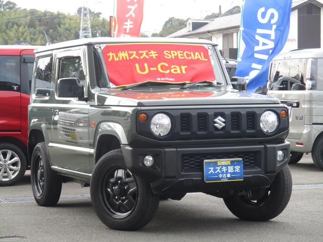 ジムニー ＸＬ　メモリーナビ　プッシュスタート　シートヒーター　オートエアコン　スズキセーフティーサポート　４ＷＤ　衝突被害軽減システム　盗難防止システム　Ｂｌｕｅｔｏｏｔｈ　オートライト（7枚目）