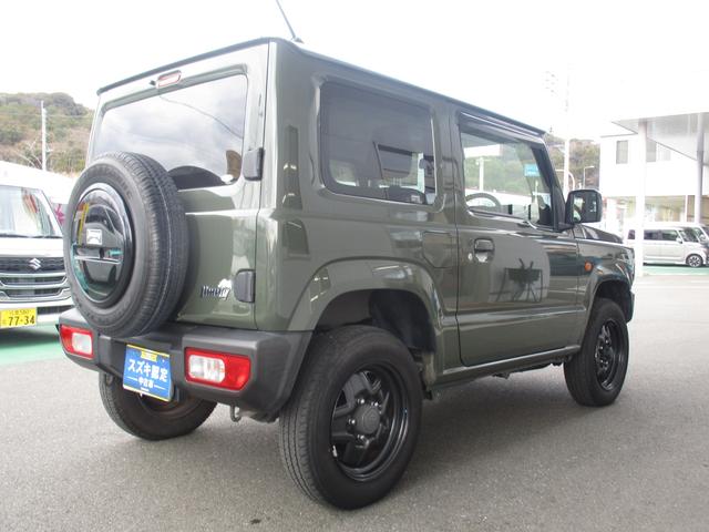 ジムニー ＸＬ　メモリーナビ　プッシュスタート　シートヒーター　オートエアコン　スズキセーフティーサポート　４ＷＤ　衝突被害軽減システム　盗難防止システム　Ｂｌｕｅｔｏｏｔｈ　オートライト（9枚目）