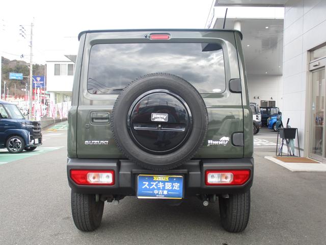 ジムニー ＸＬ　メモリーナビ　プッシュスタート　シートヒーター　オートエアコン　スズキセーフティーサポート　４ＷＤ　衝突被害軽減システム　盗難防止システム　Ｂｌｕｅｔｏｏｔｈ　オートライト（10枚目）