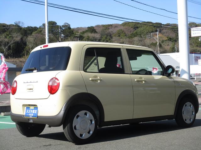 アルトラパン Ｌ　５型　社用車ＵＰ　スズキセーフティーサポート　ステアリングスイッチ　オートライト　ＬＥＤヘッドランプ　プッシュスタート　シートヒーター　オートエアコン　衝突安全ボディ　盗難防止システム（8枚目）