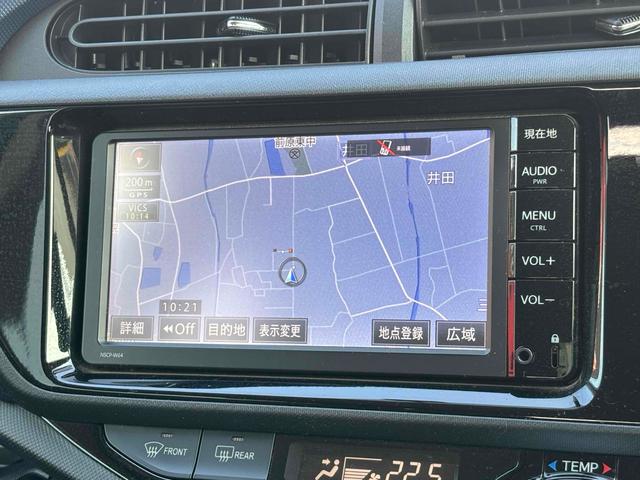 アクア Ｓ　ドライブレコーダー　ＥＴＣ　バックカメラ　ナビ　ＴＶ　オートライト　スマートキー　電動格納ミラー　ＣＶＴ　衝突安全ボディ　ＡＢＳ　ＥＳＣ　ＣＤ　ミュージックプレイヤー接続可　Ｂｌｕｅｔｏｏｔｈ（6枚目）