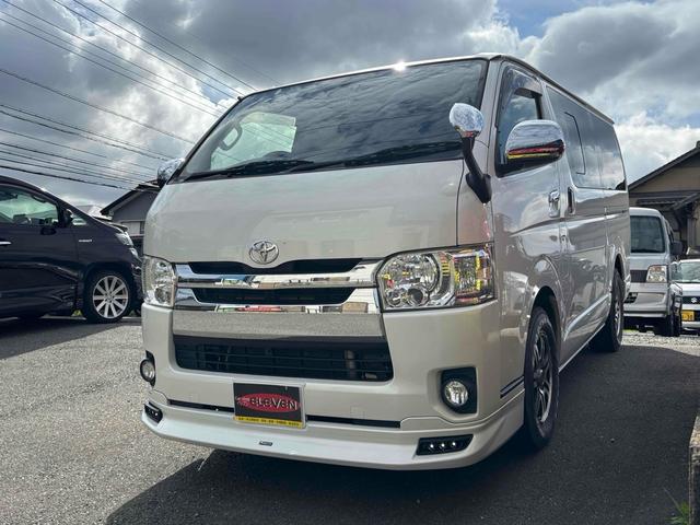 ハイエースバン ロングスーパーＧＬ　ドライブレコーダー　ＥＴＣ　バックカメラ　ナビ　ＴＶ　両側スライドドア　オートライト　スマートキー　電動格納ミラー　ＡＴ　アルミホイール　ＣＤ　ＤＶＤ再生　ＵＳＢ　Ｂｌｕｅｔｏｏｔｈ　エアコン（12枚目）