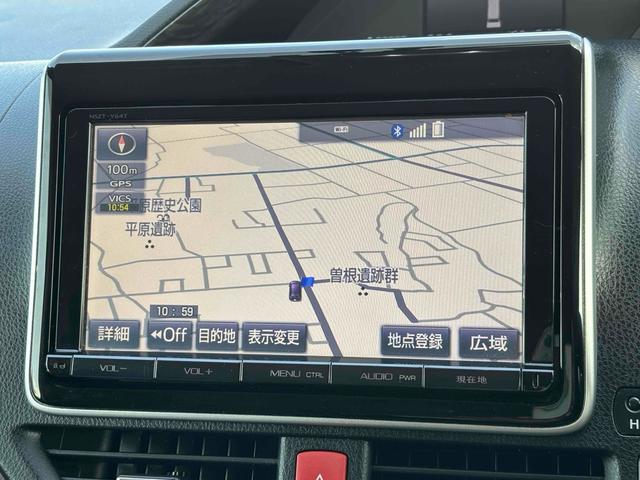 エスクァイア ハイブリッドＧｉ　ＥＴＣ　バックカメラ　ナビ　ＴＶ　オートクルーズコントロール　両側電動スライドドア　オートライト　ＬＥＤヘッドランプ　スマートキー　アイドリングストップ　電動格納ミラー　シートヒーター　３列シート（5枚目）