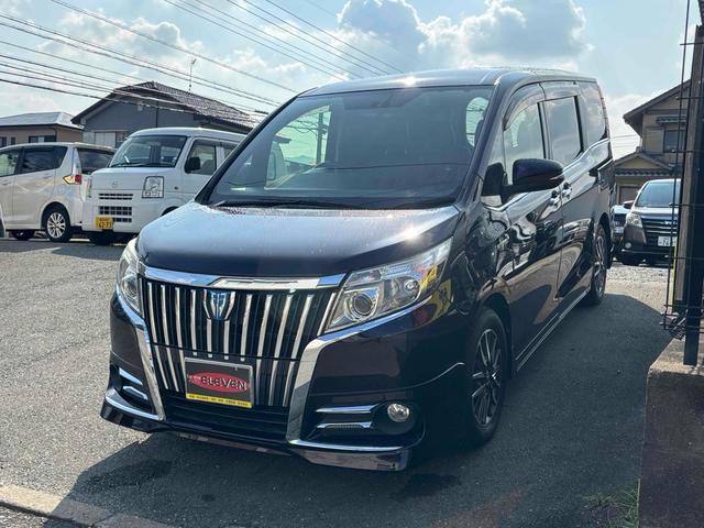 エスクァイア ハイブリッドＧｉ　ＥＴＣ　バックカメラ　ナビ　ＴＶ　オートクルーズコントロール　両側電動スライドドア　オートライト　ＬＥＤヘッドランプ　スマートキー　アイドリングストップ　電動格納ミラー　シートヒーター　３列シート（12枚目）