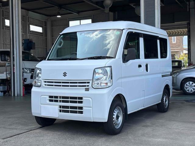 エブリイ PC ETC 両側スライドドア クリアランスソナー レーンアシスト 衝突被害軽減システム オートライト キーレスエントリー AT 盗難防止システム ABS ESC 衝突安全ボディ エアコン(2枚目)