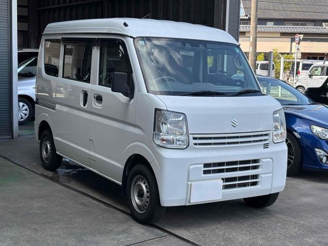 エブリイ PC ETC 両側スライドドア クリアランスソナー レーンアシスト 衝突被害軽減システム オートライト キーレスエントリー AT 盗難防止システム ABS ESC 衝突安全ボディ エアコン(4枚目)