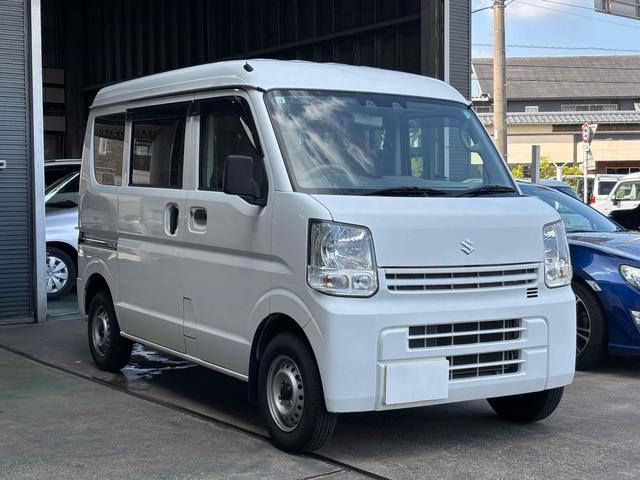 エブリイ PC ETC 両側スライドドア クリアランスソナー レーンアシスト 衝突被害軽減システム オートライト キーレスエントリー AT 盗難防止システム ABS ESC 衝突安全ボディ エアコン(5枚目)