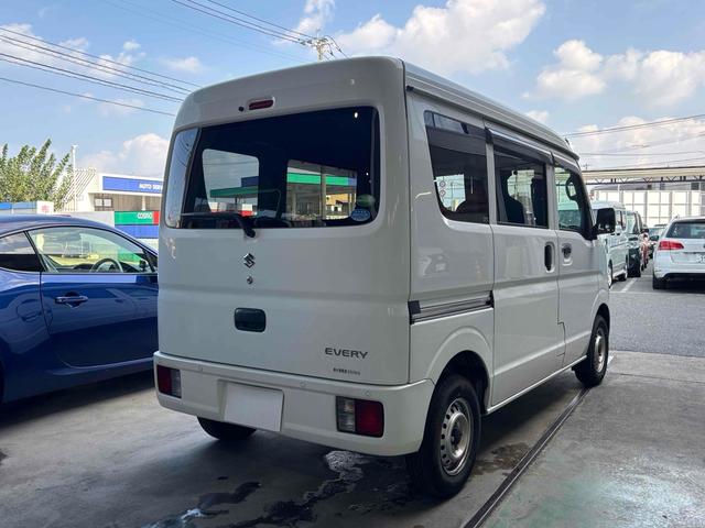 エブリイ PC ETC 両側スライドドア クリアランスソナー レーンアシスト 衝突被害軽減システム オートライト キーレスエントリー AT 盗難防止システム ABS ESC 衝突安全ボディ エアコン(8枚目)