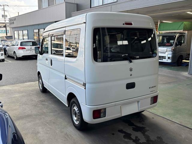 エブリイ PC ETC 両側スライドドア クリアランスソナー レーンアシスト 衝突被害軽減システム オートライト キーレスエントリー AT 盗難防止システム ABS ESC 衝突安全ボディ エアコン(10枚目)