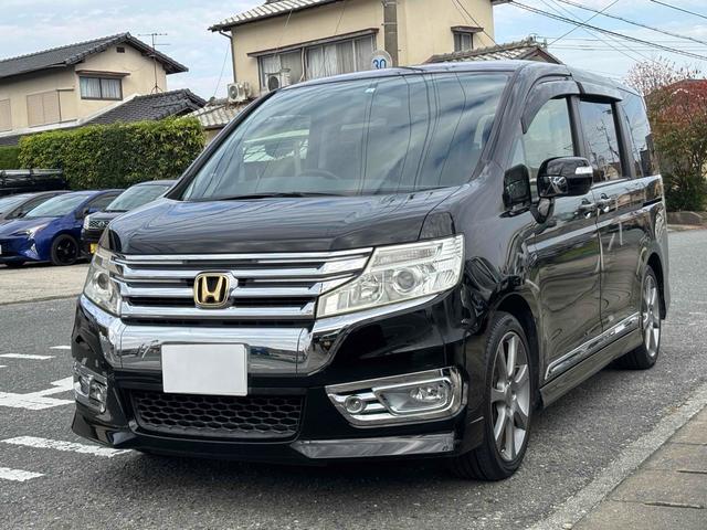 ステップワゴンスパーダ パワーエディション ワンオーナー ETC バックカメラ ナビ TV 両側電動スライドドア HID キーレスエントリー アイドリングストップ 電動格納ミラー 3列シート CVT アルミホイール CD DVD再生 USB(12枚目)