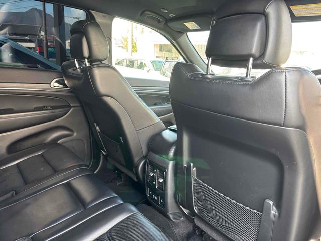 ジープ・グランドチェロキー リミテッド 後期 ナビ カープレイ パワーバックドア ETC フロント・バックカメラ パーキングアシスト フルセグ Bluetooth ブラックレザー シートヒーター/ベンチレーション アダプティブクルコン(36枚目)