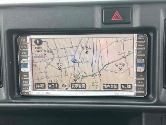 ハイゼットカーゴ クルーズＳＡＩＩＩ　ハイルーフ　ＡＴ　衝突被害軽減システム　ナビ　ＴＶ　両側スライドドア　キーレスエントリー　アイドリングストップ　電動格納ミラー　オートマチックハイビーム　オートライト　アルミホイール　ＡＢＳ（4枚目）