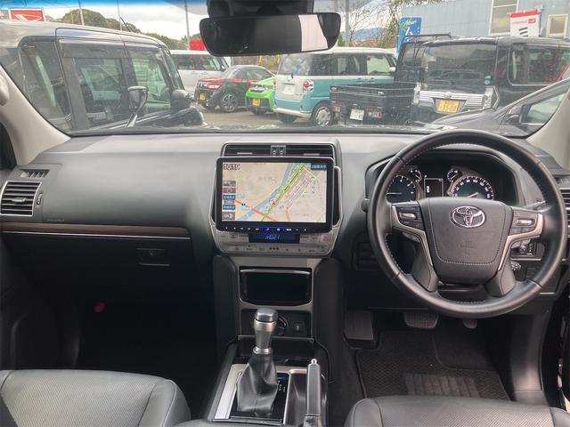 ランドクルーザープラド ＴＸ　Ｌパッケージ　マットブラックエディション　４ＷＤ　ＥＴＣ　バックカメラ　クリアランスソナー　オートクルーズコントロール　レーンアシスト　パワーシート　衝突被害軽減システム　サンルーフ　ナビ　ＴＶ　オートマチックハイビーム　オートライト（2枚目）
