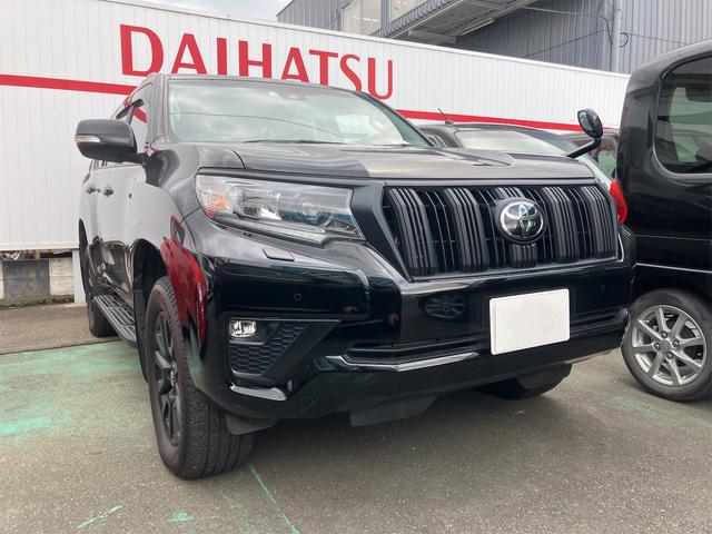 ランドクルーザープラド ＴＸ　Ｌパッケージ　マットブラックエディション　４ＷＤ　ＥＴＣ　バックカメラ　クリアランスソナー　オートクルーズコントロール　レーンアシスト　パワーシート　衝突被害軽減システム　サンルーフ　ナビ　ＴＶ　オートマチックハイビーム　オートライト（14枚目）