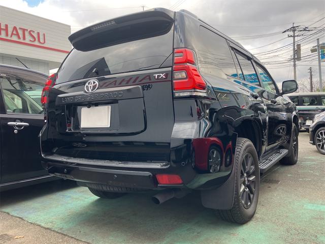 ランドクルーザープラド ＴＸ　Ｌパッケージ　マットブラックエディション　４ＷＤ　ＥＴＣ　バックカメラ　クリアランスソナー　オートクルーズコントロール　レーンアシスト　パワーシート　衝突被害軽減システム　サンルーフ　ナビ　ＴＶ　オートマチックハイビーム　オートライト（16枚目）
