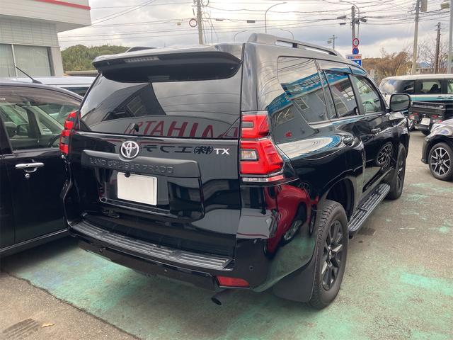 ランドクルーザープラド ＴＸ　Ｌパッケージ　マットブラックエディション　４ＷＤ　ＥＴＣ　バックカメラ　クリアランスソナー　オートクルーズコントロール　レーンアシスト　パワーシート　衝突被害軽減システム　サンルーフ　ナビ　ＴＶ　オートマチックハイビーム　オートライト（23枚目）