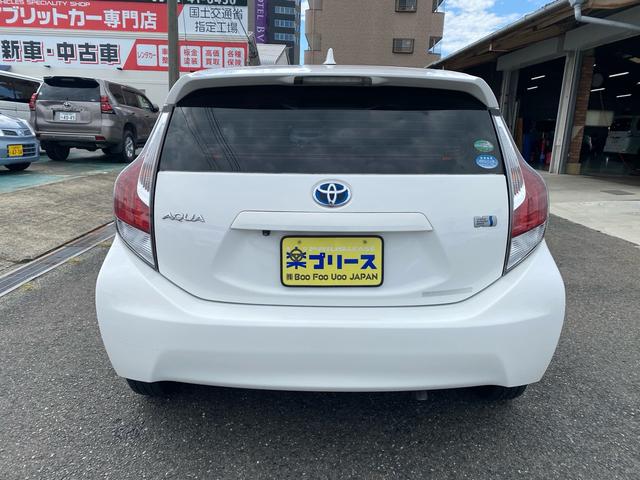 アクア Ｌ　ハイブリットバッテリー１年保証付き　車検令和８年１０月　ＥＴＣ　バックカメラ　Ｂｌｕｅｔｏｏｔｈ接続（8枚目）