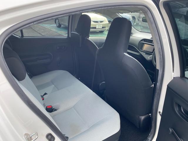 アクア Ｌ　ハイブリットバッテリー１年保証付き　車検令和８年１０月　ＥＴＣ　バックカメラ　Ｂｌｕｅｔｏｏｔｈ接続（14枚目）