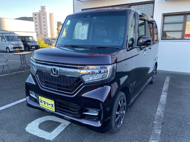 N-BOXカスタム G・Lホンダセンシング 8インチインターナビ バックカメラ ETC シートカバー 両側電動スライドドア Bluetooth接続 スマートキー プッシュスタート(4枚目)